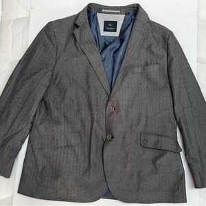 Tailorbyrd Herringbone Sport Coat Charcoal
